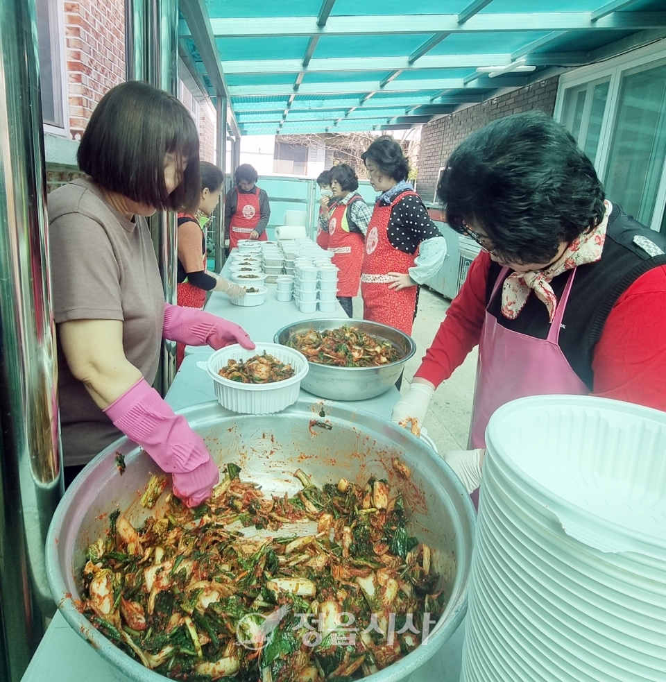 정읍 여성단체협의회, 저소득층 밑반찬 나누기 사업 시작