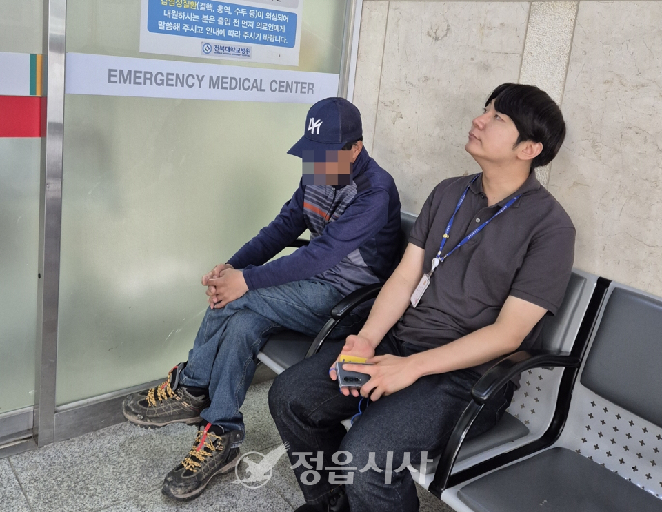 정읍시 희망복지지원단, 노숙인 실명 막고 삶 회복 도와
